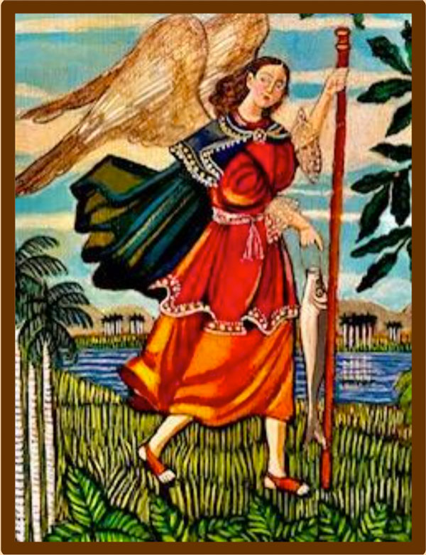 St. Raphael Painting